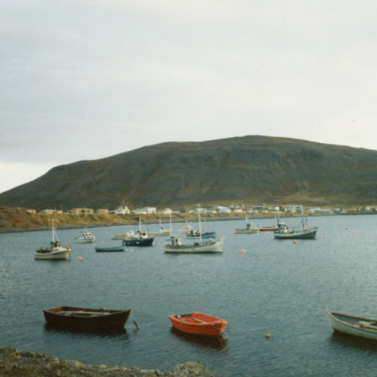 Flotinn á legunni um 1980