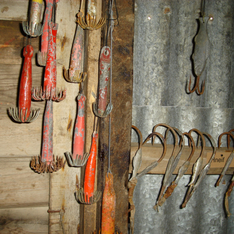 Smokkfisksönglar, hneifar og einn pilkur